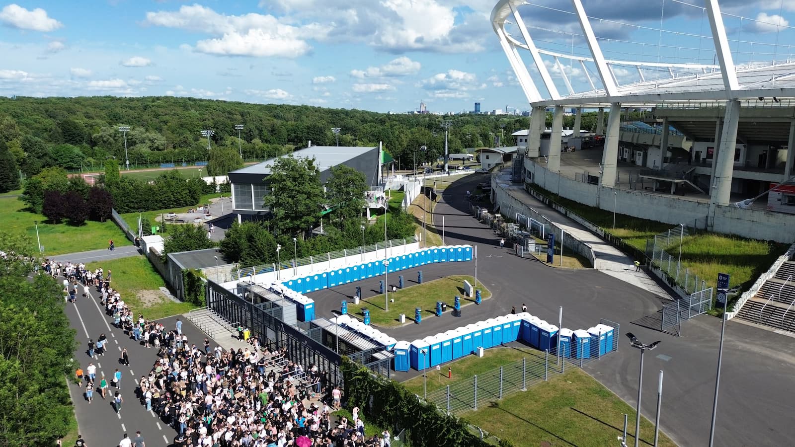 mToilet-Projekt - Nationalstadion