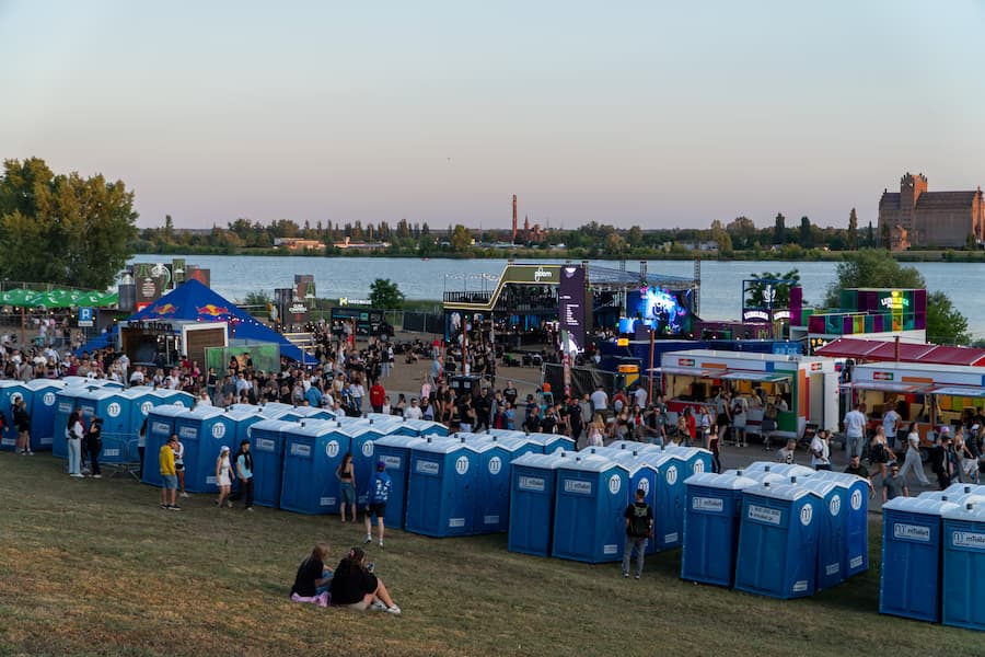 mToilet-Projekt - Open-Air-Festival